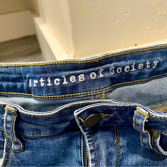 Articles of Society, stretchy cropped skinny jeans, 25 - Picture 6 of 13
